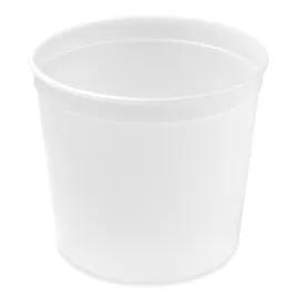 Take-Out Container Base 83 OZ PET Natural Round 200/Case