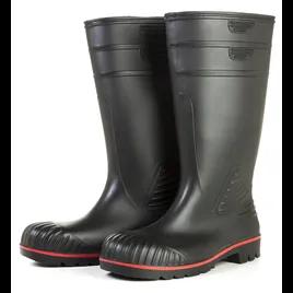 Boot 8 Black Rubber 1/Pair