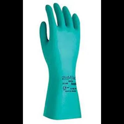 Ansell Gloves Medium (MED) Size 9 Green Chemical Resistant 144/Case