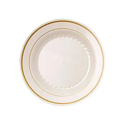 WNA Plate 6 IN PS Ivory Round 1/Case