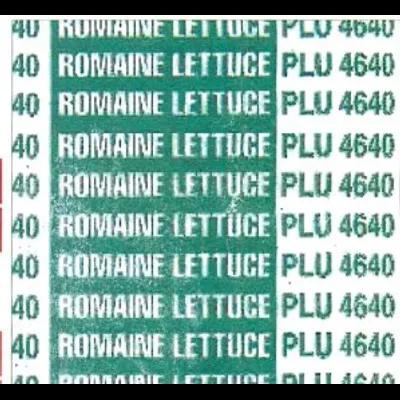 Romaine Lettuce Twist Tie 18X0.375 IN Green PLU #4640 300/Bundle