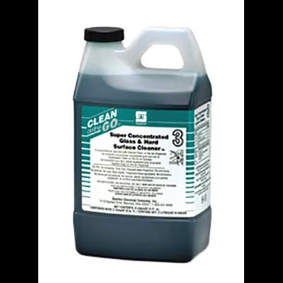 Super Concentrated Glass & Hard Surface Cleaner 3 Fresh Scent 2 L Multi Surface Alkaline 4/Case