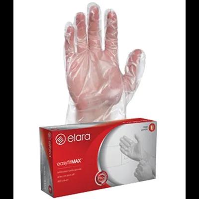 Gloves XL Clear PET 500 Count/Pack 4 Packs/Case 2000 Count/Case