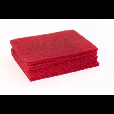 Cleaning Pad 20X14 IN Red 5/Case