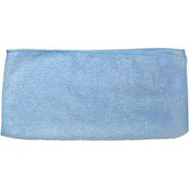 Cleaning Cloth 12X12 IN 250 G Microfiber Blue Square 12/Pack