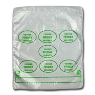 Bag 6.5X7+1.75 IN Printed Friday High Density Portion Bag 2000/Case