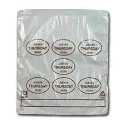 Bag 6.5X7+1.5 IN Printed Thursday High Density Portion Bag 2000/Case