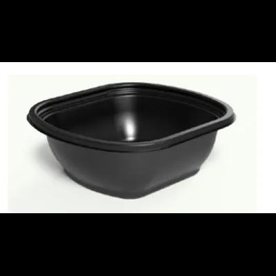 Take-Out Container Base 6X6 IN PP Black Square 240/Case