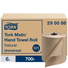 Tork Roll Paper Towel H1 7.68IN X700FT Kraft Standard Roll Embossed Refill 6 Rolls/Case