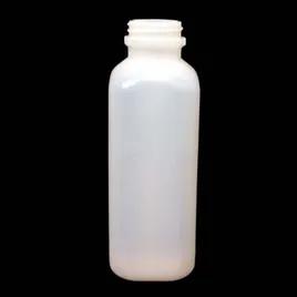 Juice Bottle 16 OZ HDPE Natural Square 38MM 240/Case