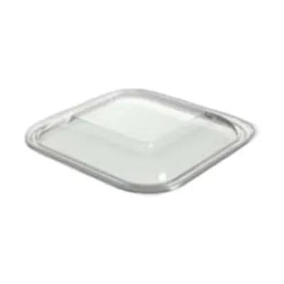 Lid 9.25X9.25 IN 1 Compartment Plastic Clear For Container 400/Case