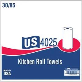 Household & Kitchen Roll Paper Towel 2PLY White Kitchen Roll 85 Sheets/Roll 30 Rolls/Case 2550 Sheets/Case