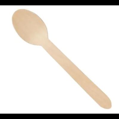 Spoon 7 IN Wood Flat 1000/Case