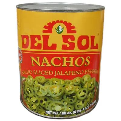 Nachos Jalapenos Sliced #10 6/Case