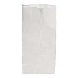 Grocery Bag #8 6.125X4.1666X12.4375 IN Paper White 500/Pack