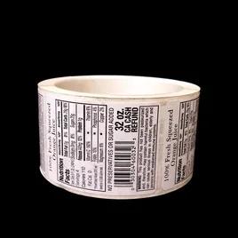 32 OZ Organic Juice Label 2X2.75 IN 250CT 250/Roll