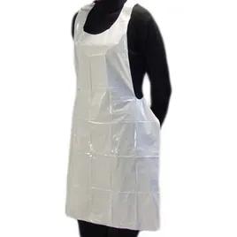 Apron Large (LG) 46X28 IN White 1MIL Boxed 100/Box