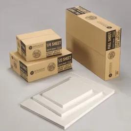 Cake Pad 1/2 Size Corrugated Cardboard White Single Wall 100/Case