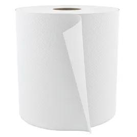 Roll Paper Towel 7.9IN X800FT 1PLY White 1.9IN Core Diameter 6/Case