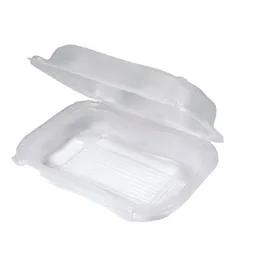 Take-Out Container Hinged 9.31X7.03X2.88 IN PP Clear Rectangle 300/Case