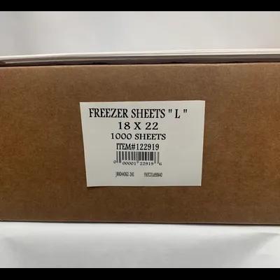 Freezer Paper Sheets 18X22 IN White 1000/Case