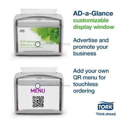 Tork Xpressnap® Napkin Dispenser 5.6X7.9X6.7 IN Gray Plastic Tabletop Signature Range 1/Each