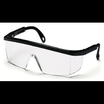 Integra® Goggles PC With Black Frame Clear Lens 1/Pair