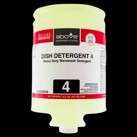 Above® 4 Slight Chlorine Dish Detergent 13.125X13.125X11 IN 1 GAL Liquid Highly Concentrated 4/Case
