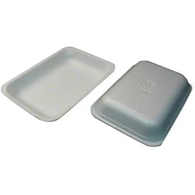 2PP Tray Foam White 400/Case