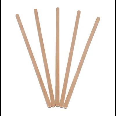 Stirrer 7.5 IN Wood 500 Count/Pack 10 Packs/Case 5000 Count/Case