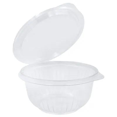 Dart® PresentaBowls® Bowl & Lid Combo With Flat Lid 16 OZ OPS Clear Round Hinged 300/Case