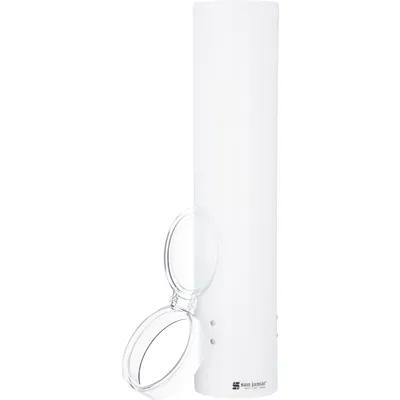 San Jamar Cup Dispenser Cone 4-10 OZ Plastic White 1/Each
