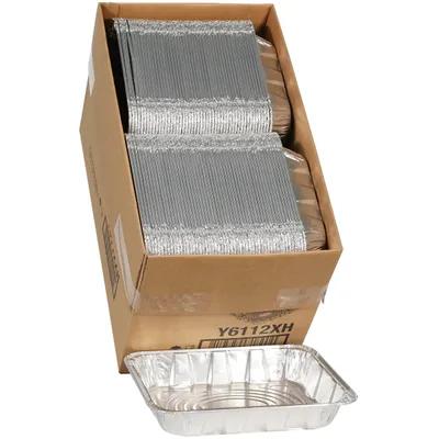 Steam Table Pan 1/2 Size 104 OZ 11.8X9.4X2.2 IN Aluminum Silver 100/Case