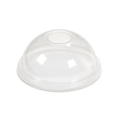 Victoria Bay 98 Series Lid Dome 100MM PET For Cold 12 OZ Squat & 16-24 OZ Cups 2 IN Hole 50 Count/Pack 20 Packs/Case