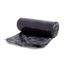 Can Liner 38X58 IN Black Plastic 1.3MIL Roll 100/Case