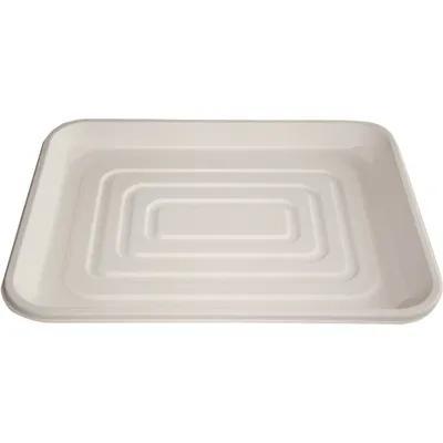 Dinex® Serving Tray 14X18X0.25 IN Sugarcane Ivory Disposable 100/Case