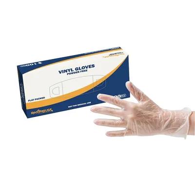 Gloves XL Clear PVC Disposable Powder-Free Latex Free 1000/Case