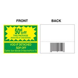 Gotts Grocery .50 Coupon Label UPC 250/Roll