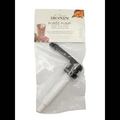 Pineapple Purée Pump 0.5 OZ Plastic Black For Monin Fruit Purée Bottles 1/Each