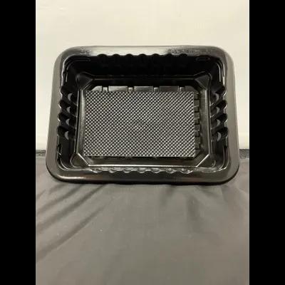 Pad & Tray 12.6X10.4X2 IN Plastic Black Barrier 1488/Pallet