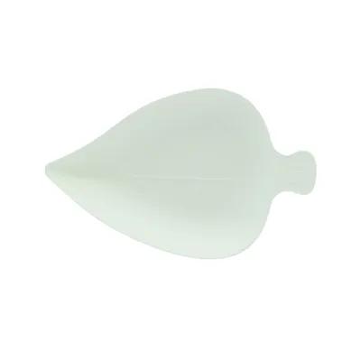 Bionchic Dish 3.5X2.35X0.47 IN Sugarcane White Leaf 50 Count/Pack 6 Packs/Case 300 Count/Case