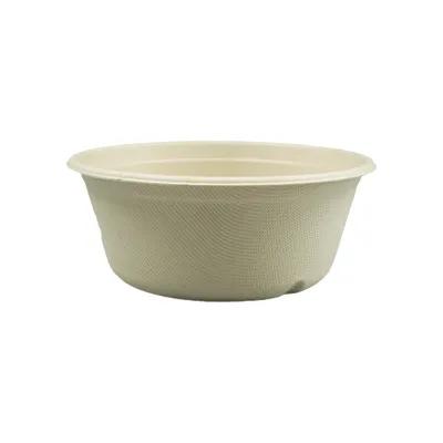 Victoria Bay Bowl 16 OZ Sugarcane Natural Round Microwave Safe Freezer Safe 500/Case