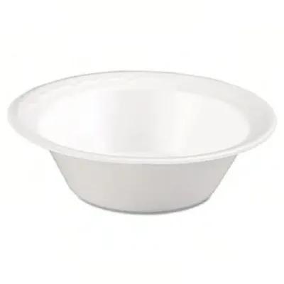 Bowl 12 OZ Foam White Unlaminated 125 Count/Pack 8 Packs/Case 1000 Count/Case