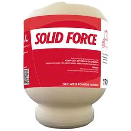 Solid Force Dishmachine Detergent 9 LB Solid 4/Case