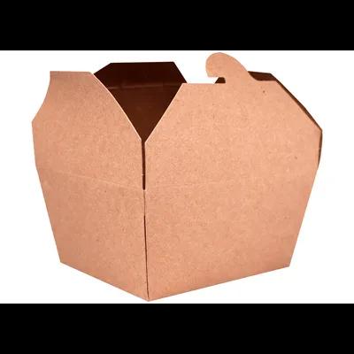 #1 Take-Out Box Fold-Top Kraft 450/Case