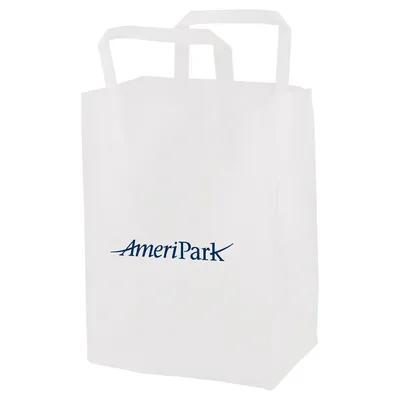 Bag 8X5X10 IN Clear Frosted Tri-Fold 250/Case