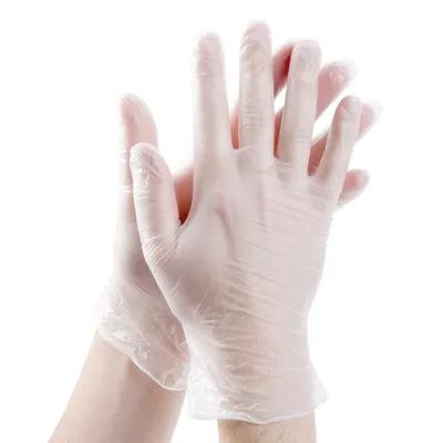 Gloves Medium (MED) Vinyl Powder-Free 100 Count/Pack 10 Packs/Case 1000 Count/Case