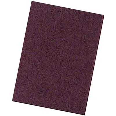 Cleaning Pad 9X6 IN Maroon Nylon All Purpose 20/Case