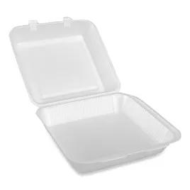 Take-Out Container Hinged Medium (MED) 8.5 IN Foam 200/Case