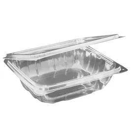 Deli Container Hinged With Flat Lid 8 OZ 200/Case
